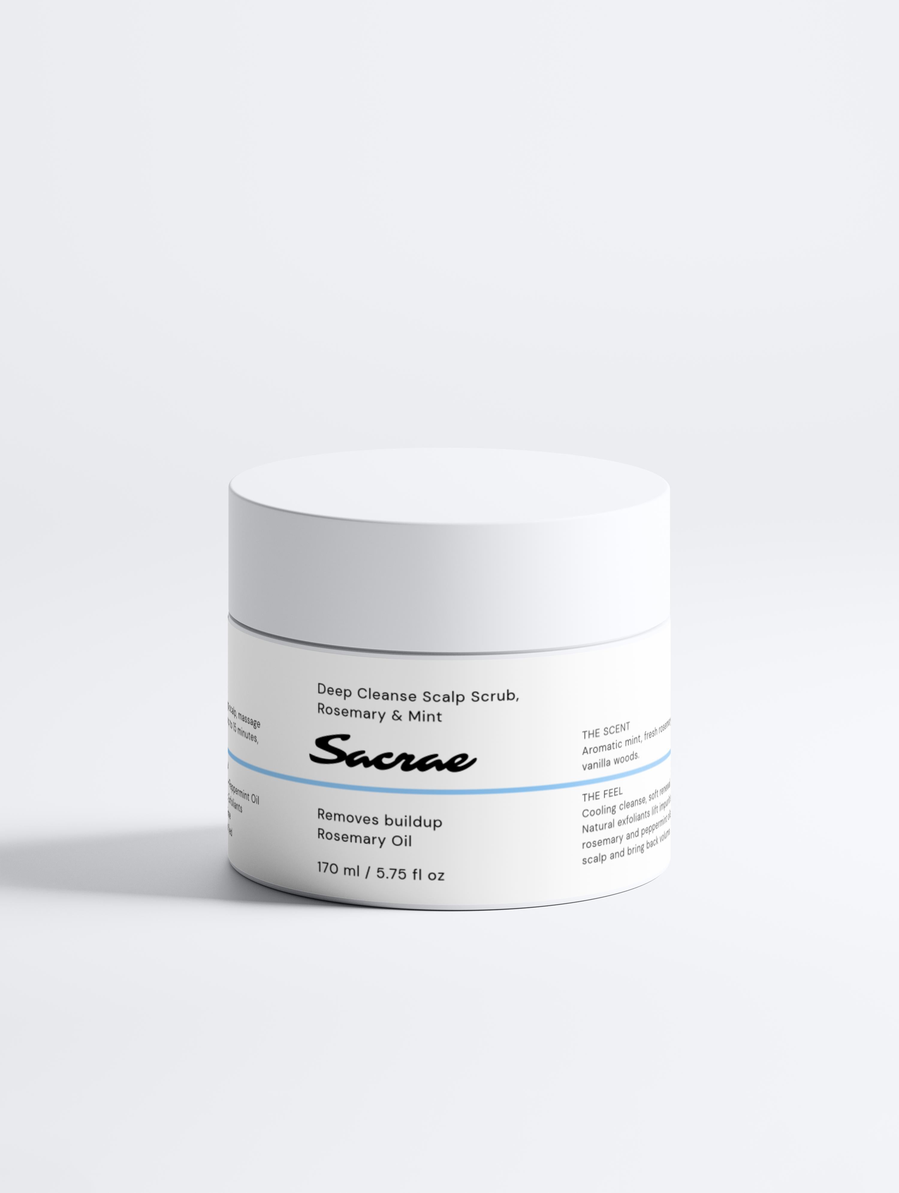 Deep Cleanse Scalp Scrub | Rosemary & Mint