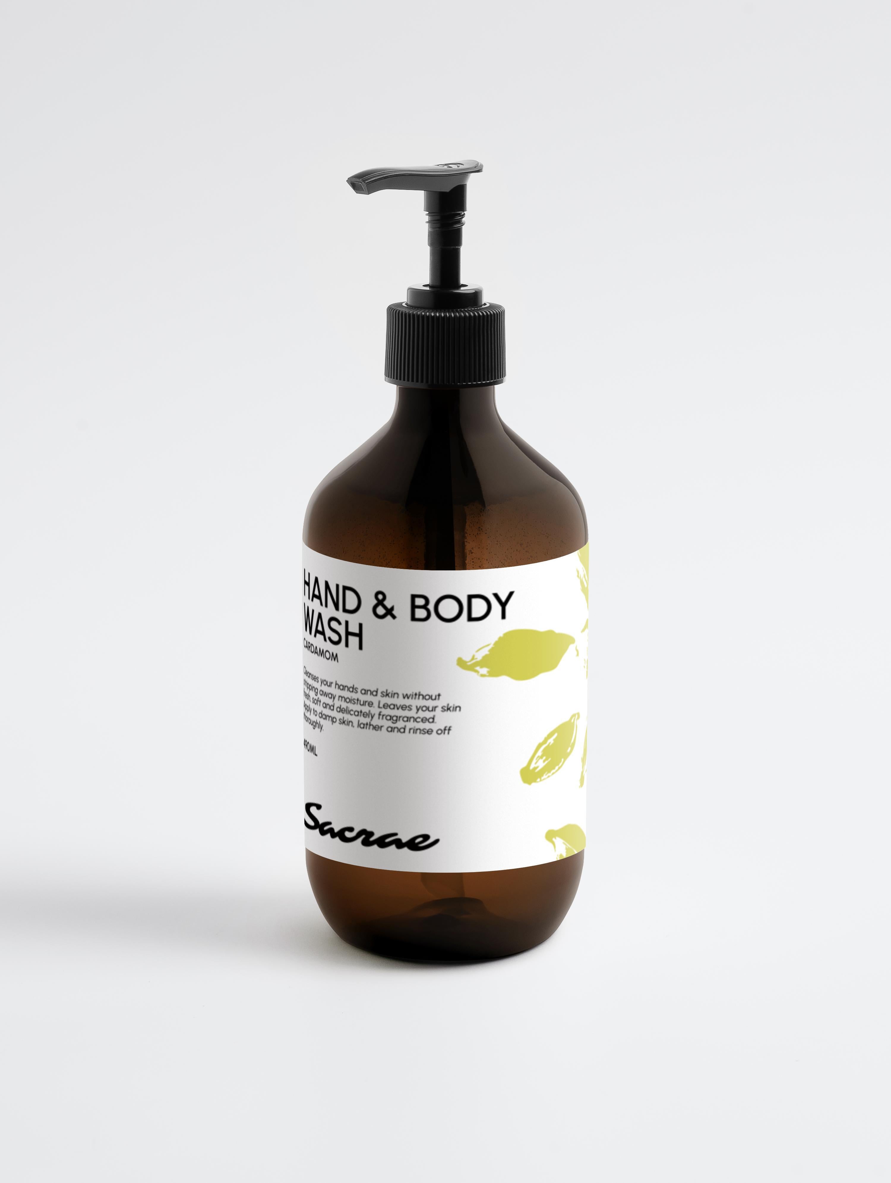 Hand & Body Wash | Ginger & Smoky Cardamom