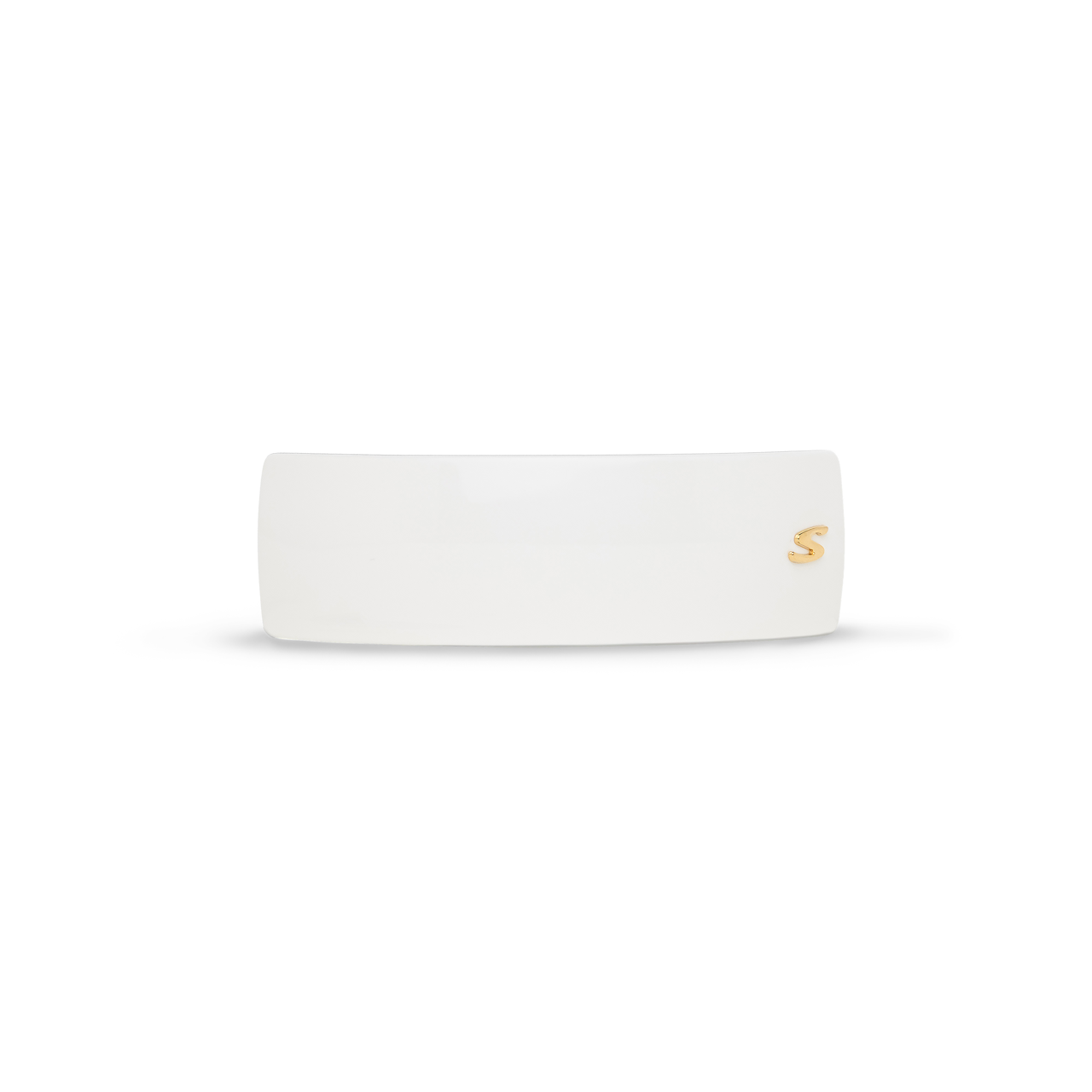 Barrette Classique L - Cream & Black