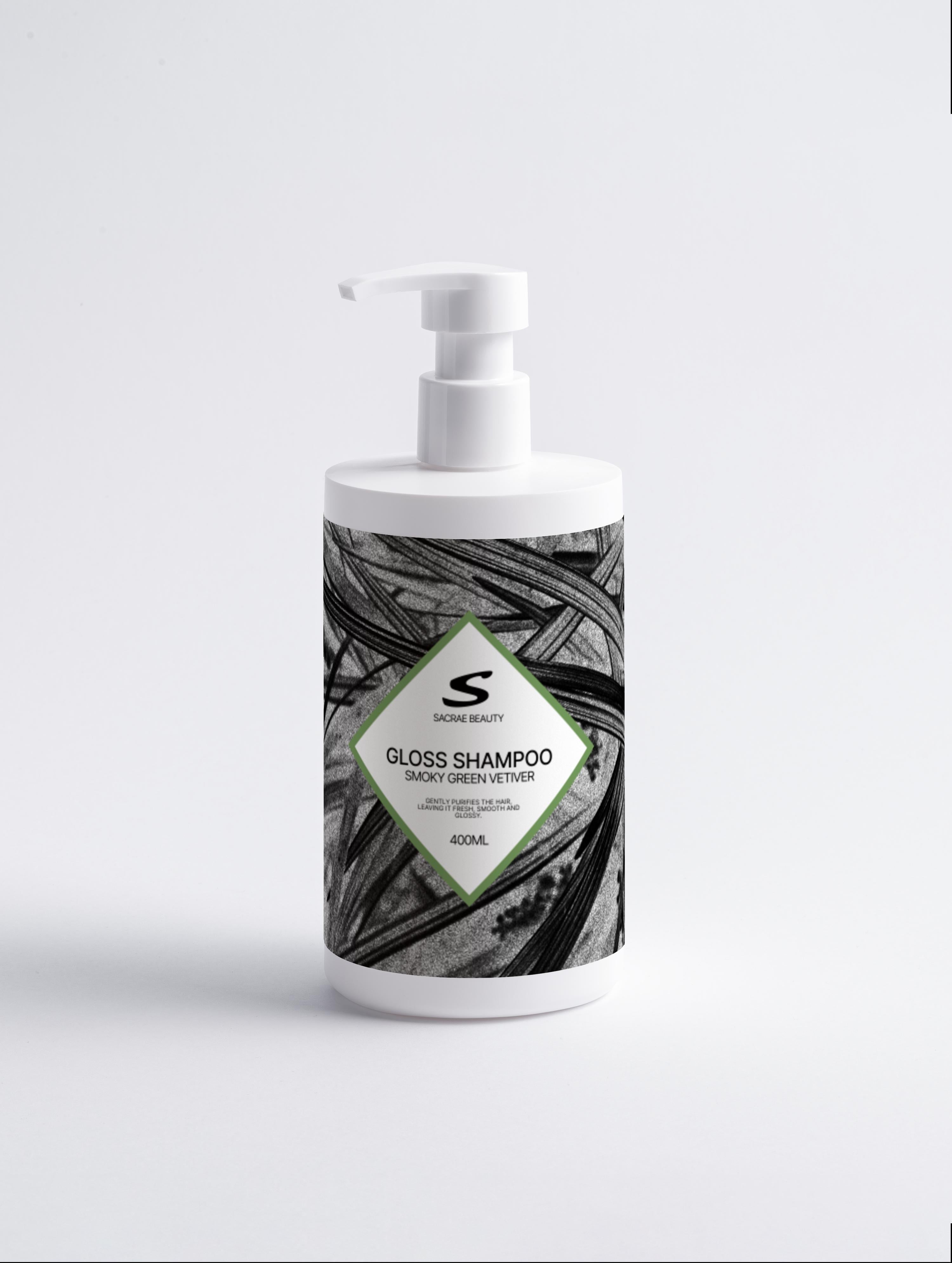 Gloss Shampoo, Smoky Green Vetiver