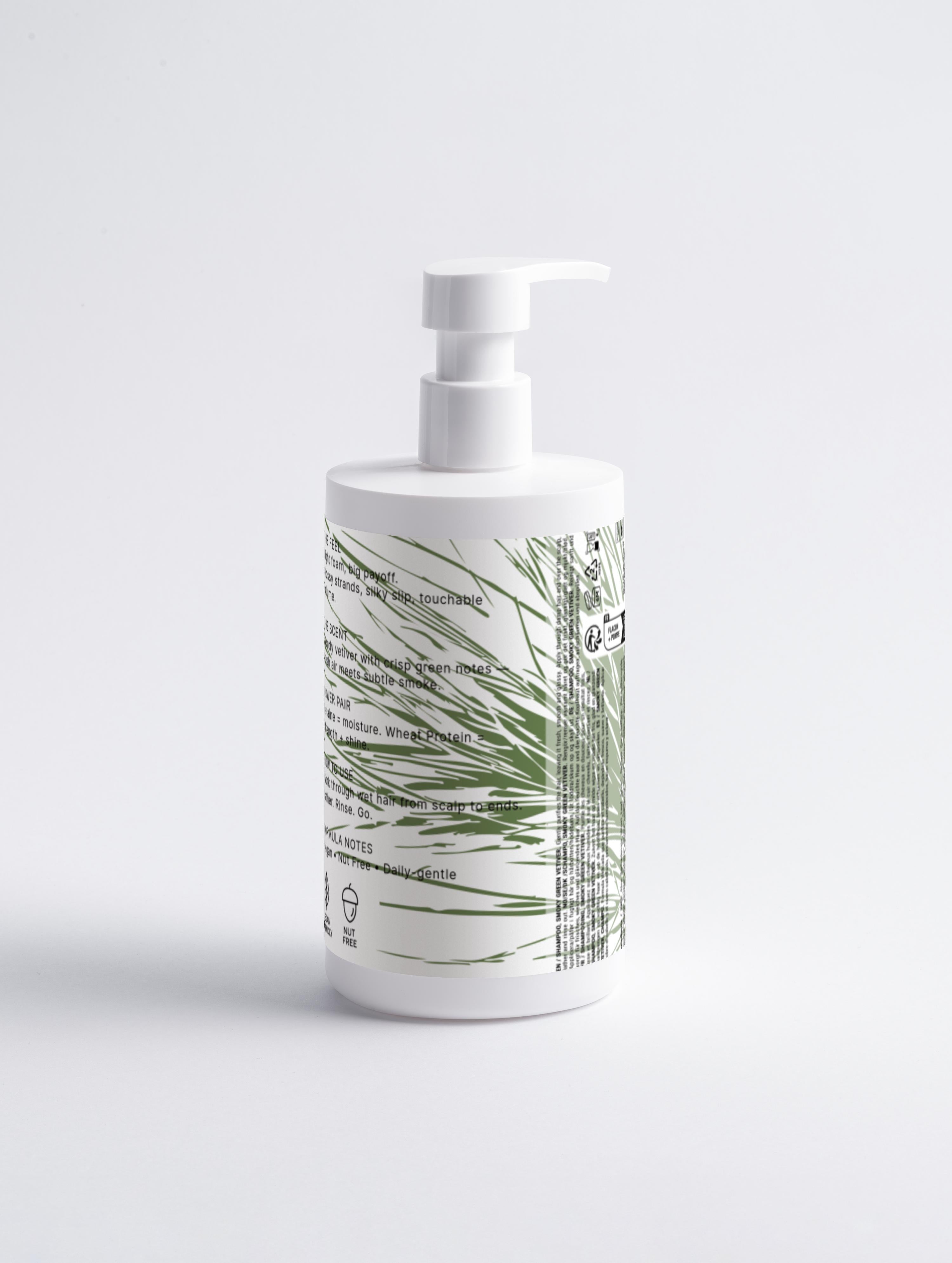 Gloss Shampoo | Smoky Green Vetiver