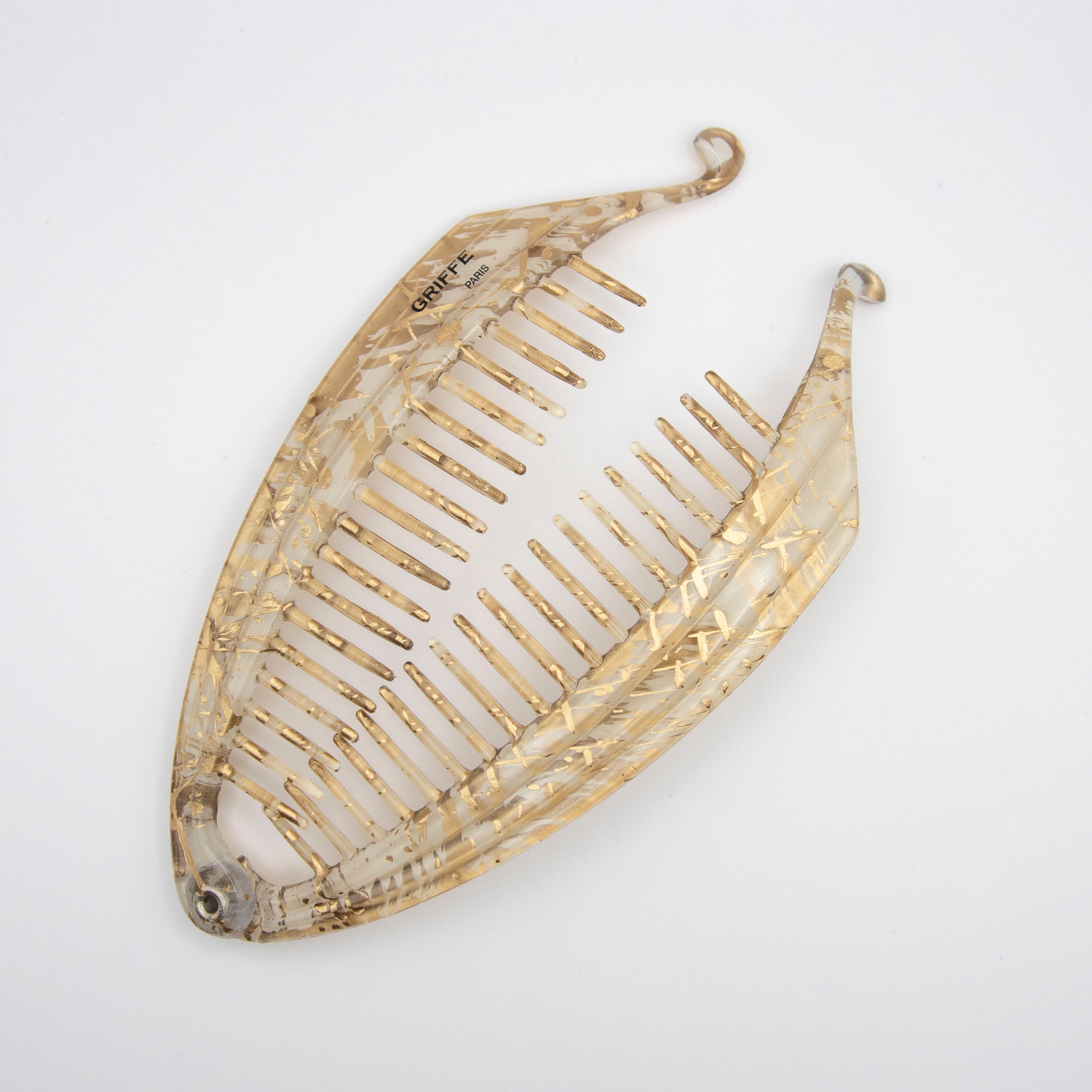Banana Hair Clip Or Intemporel