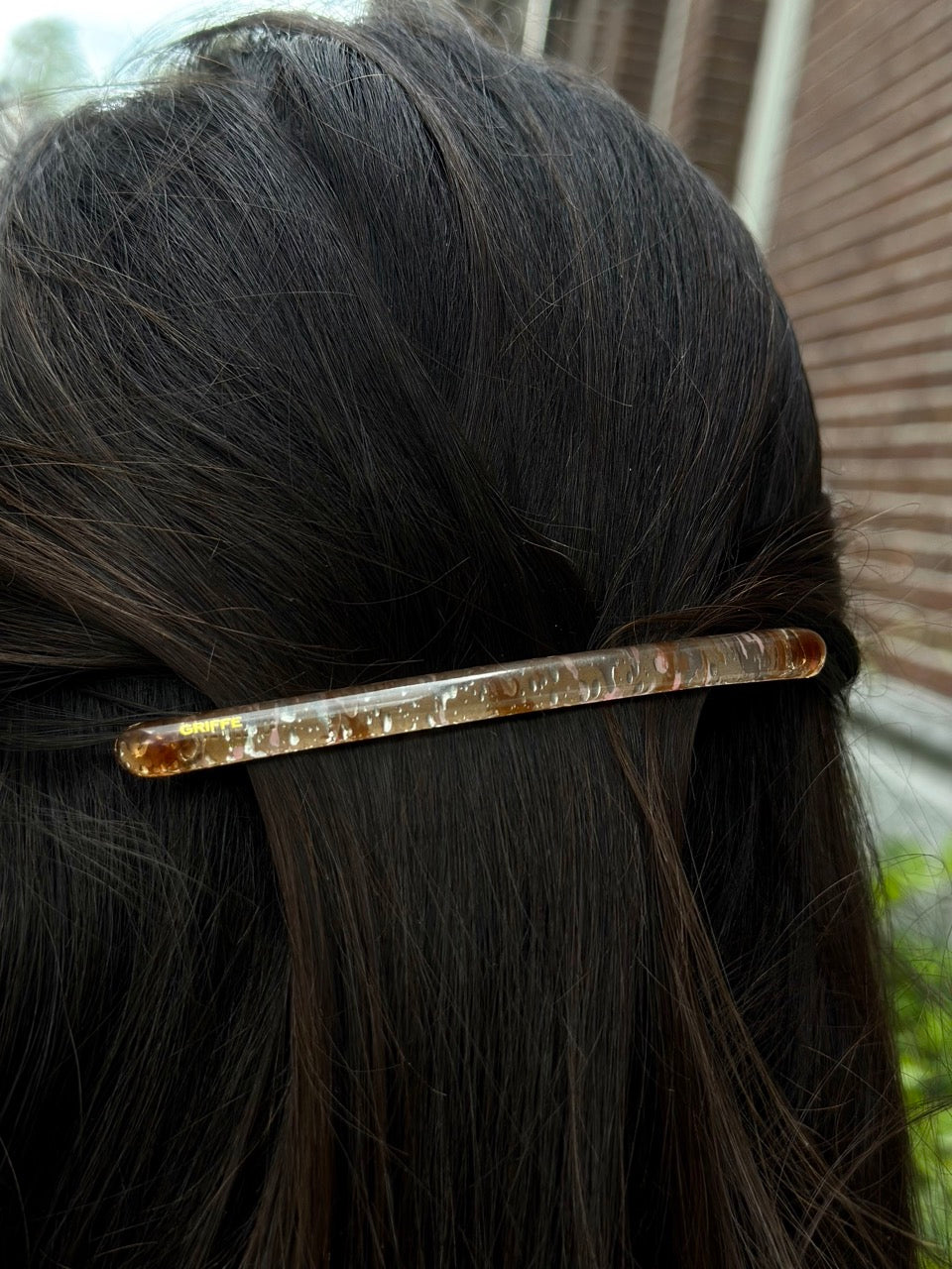 Slim Barrette Fleur de Champagne